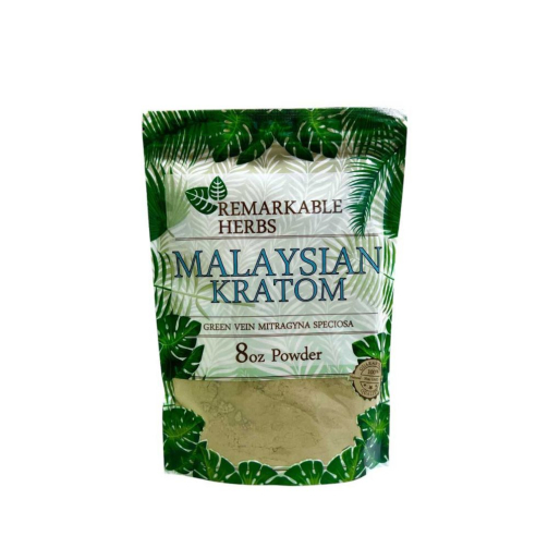 Remarkable Herbs Green Vein Malaysian Kratom Powder