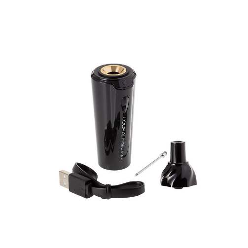 Lookah Ice Cream Dry Herb Vaporizer open