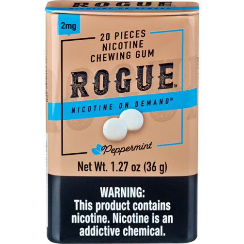 Rogue Nicotine Gum peppermint