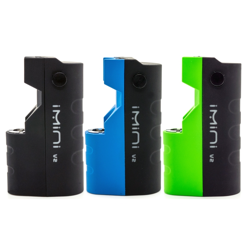 iMini V2 Cartridge Vaporizer Green, Black and , Blue