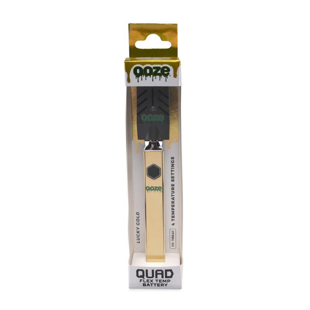 Ooze Quad Battery lucky gold