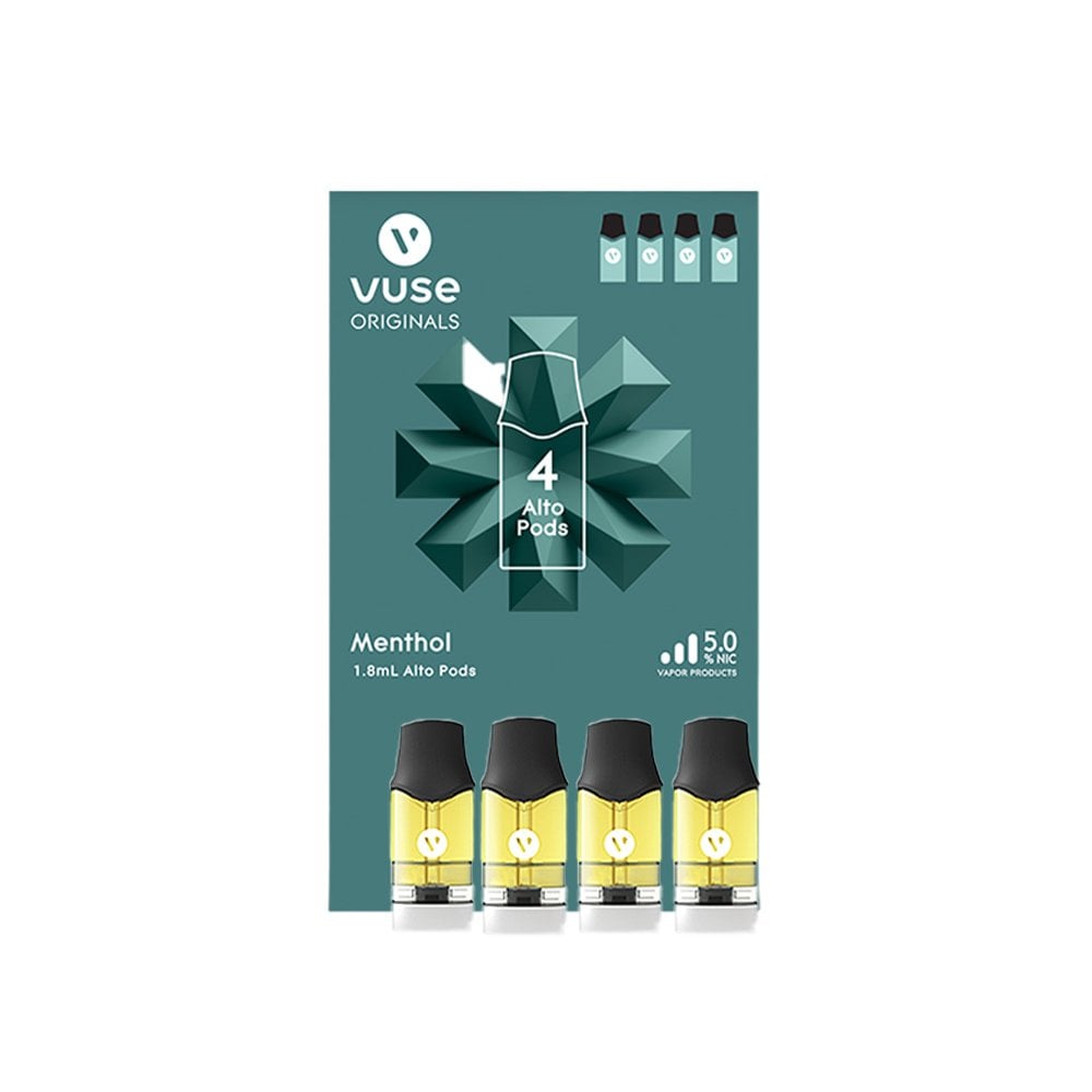 Vuse Alto Pods 5 4 Pack Menthol Discount Vape Pen