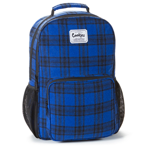 Cookies Lumberjack Smell Proof Backpack blue
