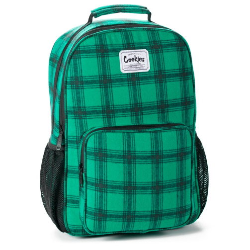 Cookies Lumberjack Smell Proof Backpack green