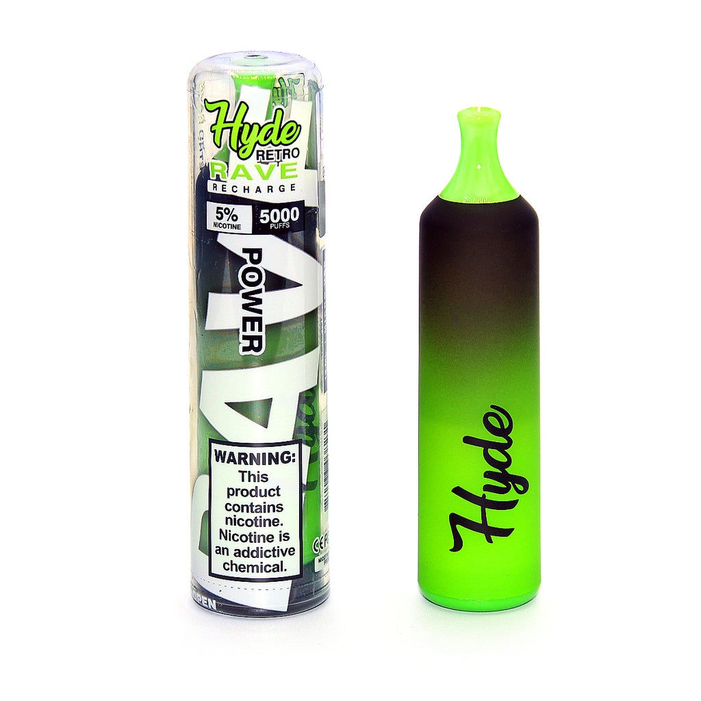 Hyde Retro Rave Rechargeable Disposable power