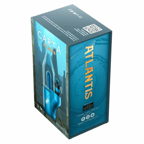 Focus V Carta Smart Rig - Atlantis Limited Edition box from an angle