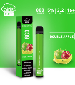airis puff 800 puff disposable double apple