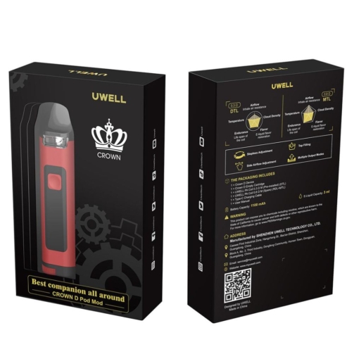 Uwell crown d pod mod system box