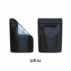 BLACK/ CLEAR MYLAR BAGS 1/8 OZ