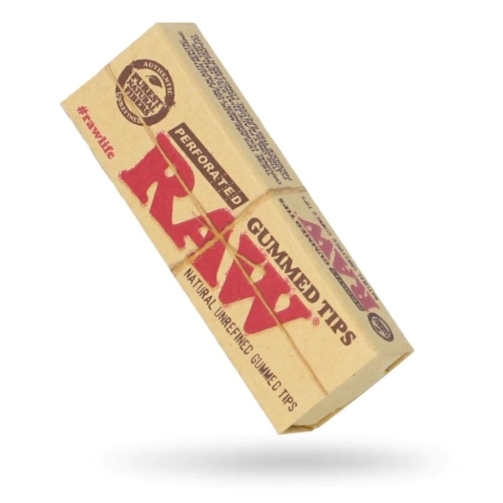 RAW Perforated Gummed Tips 33ct