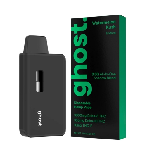 Ghost Shadow Blend THC Disposable - 3.5 Grams Watermelon Kush