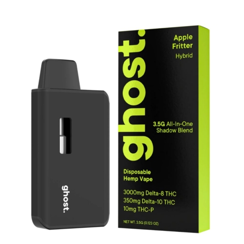 Ghost Shadow Blend THC Disposable - 3.5 Grams Apple Fritter