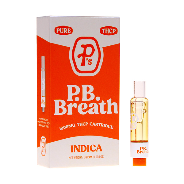 Perfectly Pure P's 1g THCP Cartridges - P.B Breath - Pure THCP