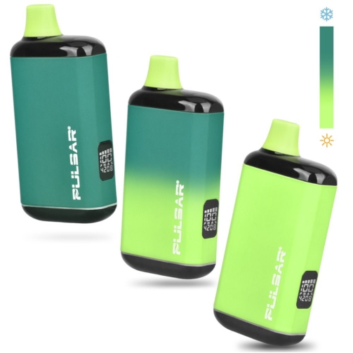 Pulsar 510 DL 2.0 Pro Cart Vape thermo green yellow