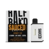 Half Baked Sauced Exotix 4G Live Sauce THC Disposable honey oz
