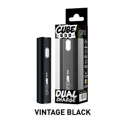 airis cube 650 510 battery - vintage black