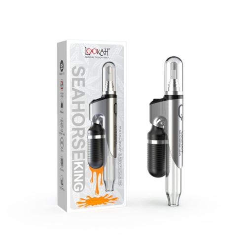 Lookah Seahorse King Electric Nectar Collector silver