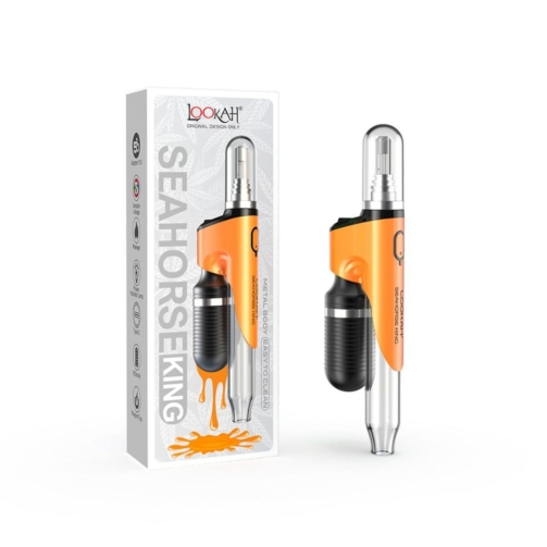 Lookah Seahorse King Electric Nectar Collector orange