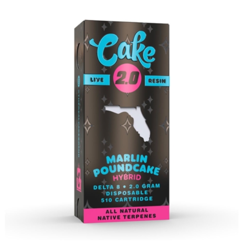 Cake Live Resin Delta 8 Cartridge - 2 Grams