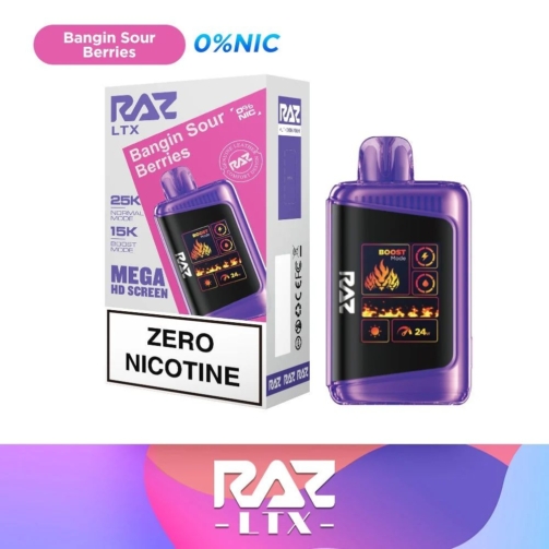 RAZ LTX DC25000 0% Zero Nicotine Disposable