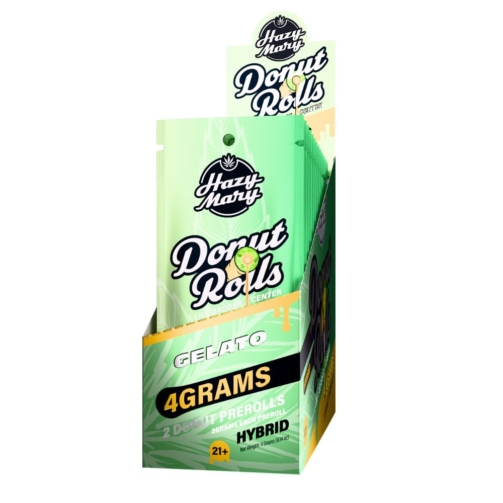Hazy Mary Donut Roll Pre-Rolls 2ct - 4 Grams