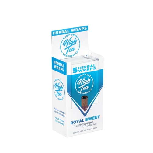 High Tea Herbal Wraps – Tobacco-Free 5-Count royal sweet