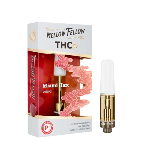 Mellow Fellow Premium THC-P Vape Cart - 0.5 Grams miami haze