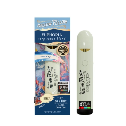 Mellow Fellow Terp Sauce Disposable - 2 Grams crystal og