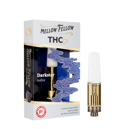 Mellow Fellow Premium THC-P Vape Cart - 0.5 Grams dark star