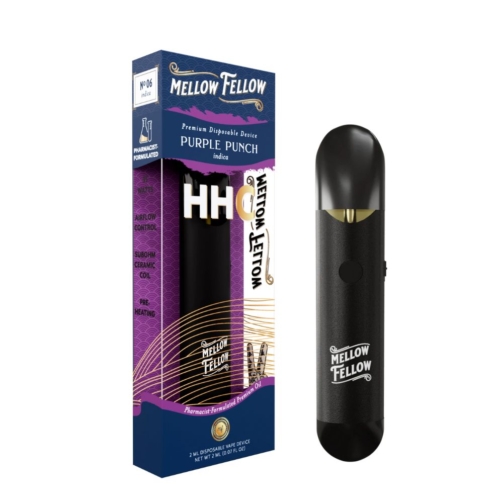 Mellow Fellow Premium HHC Disposable - 2 Grams purple punch