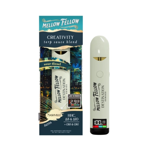 Mellow Fellow Terp Sauce Disposable - 2 Grams sour diesel