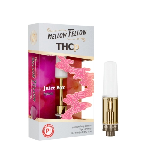 Mellow Fellow Premium THC-P Vape Cart - 0.5 Grams juice box