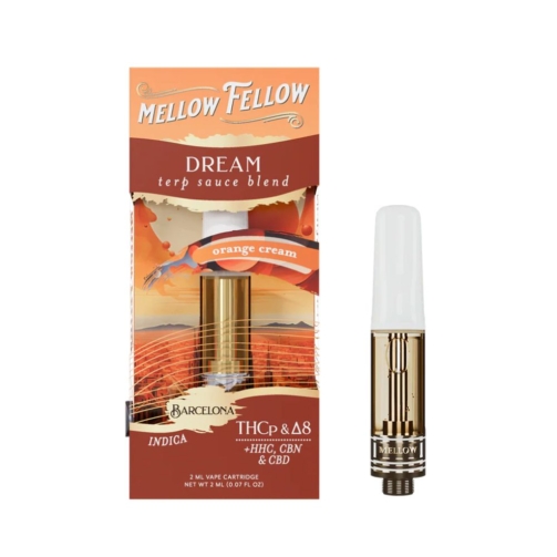 Mellow Fellow Terp Sauce Cartridge - 2 Grams orange cream