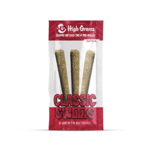 High Grams 3pc Infused THCp Blend Prerolls - 6 Grams