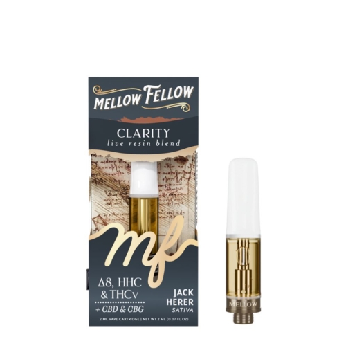 Mellow Fellow Live Resin Cart - 2 Grams jack herer