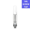 empty 1ml vape cart screw top