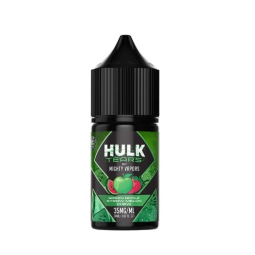 Green Apple Straw-Melon Chew by Mighty Vapors Salt