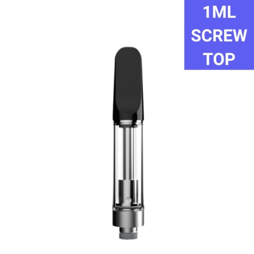 empty 1ml vape cart screw top