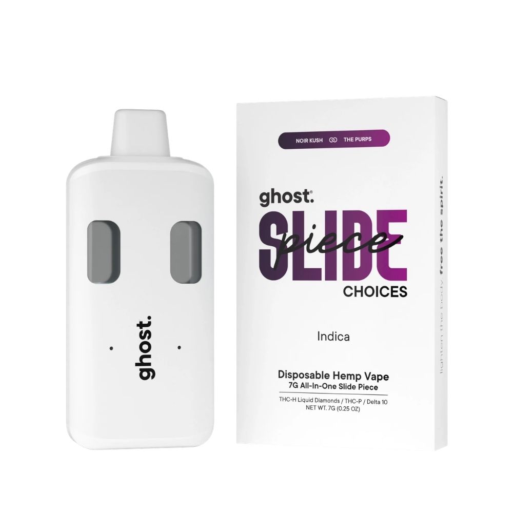 dual flavor thc vape Ghost Slide Piece 7g Disposable – Pen Can You Take Disposable pre roll labels Flavors:Blue Razz & Love66
