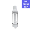 empty 3ml vape cart press top