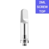 empty 2ml vape cart screw top