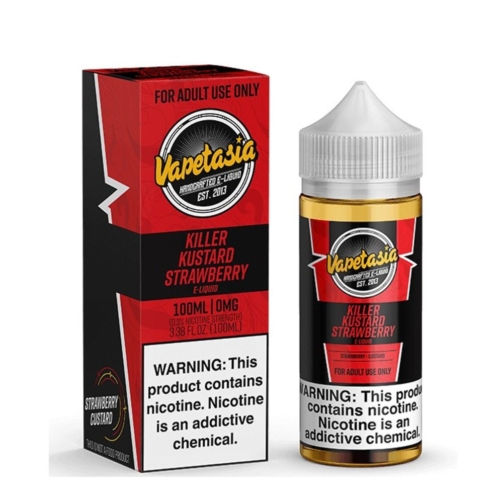 Killer Kustard Strawberry by Vapetasia Ejuice