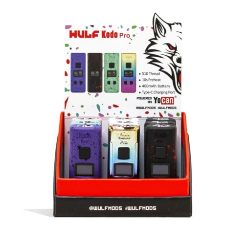 Wulf Mods Kodo Pro 400mAh Cart Battery - 9 Pack