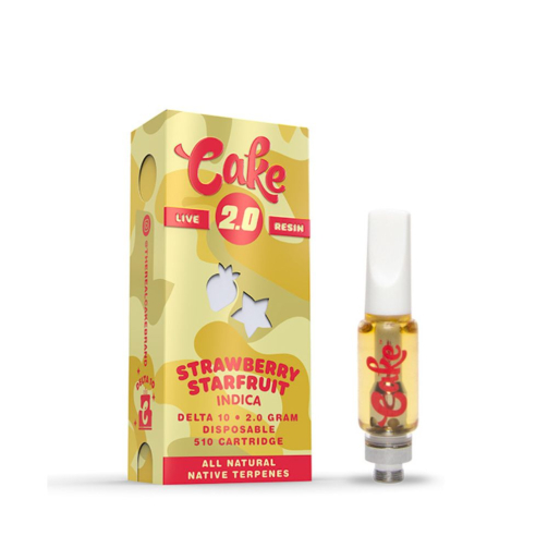 Cake Live Resin Delta 10 Cartridge - 2 Grams
