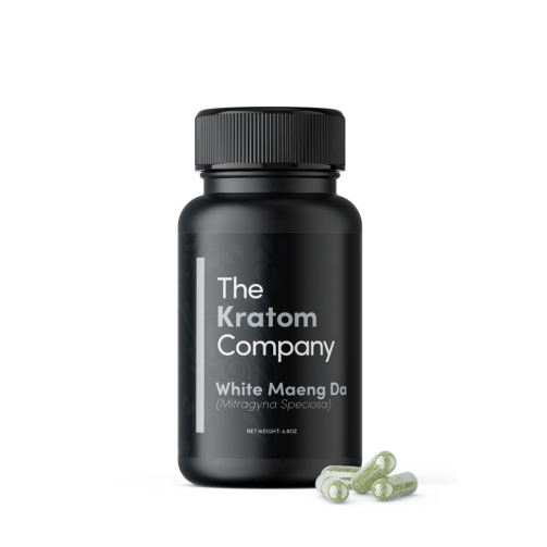 White Maeng Da Kratom Capsules | Premium Quality by The Kratom Company