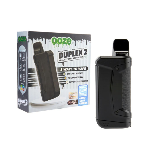 Ooze Duplex 2 Vaporizer – 900 mAh C‑Core 3‑in‑1 Vape Device