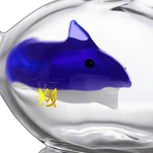 MJ Arsenal Jaws Chillum – Shark Glass Hand Pipe, Limited Edition