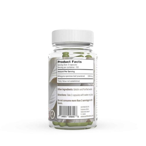 White Maeng Da Kratom Capsules | Premium Quality - Xtreme Speciosa