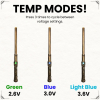 Wandjamin Cart Battery by Smyle Labs – Magic Wand 510 with LED Slider & Preheat