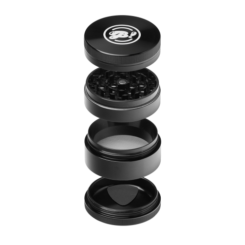 BIGFUN! Large Herb Grinder 2.5" – 4-Part Aluminum, 6 Colors